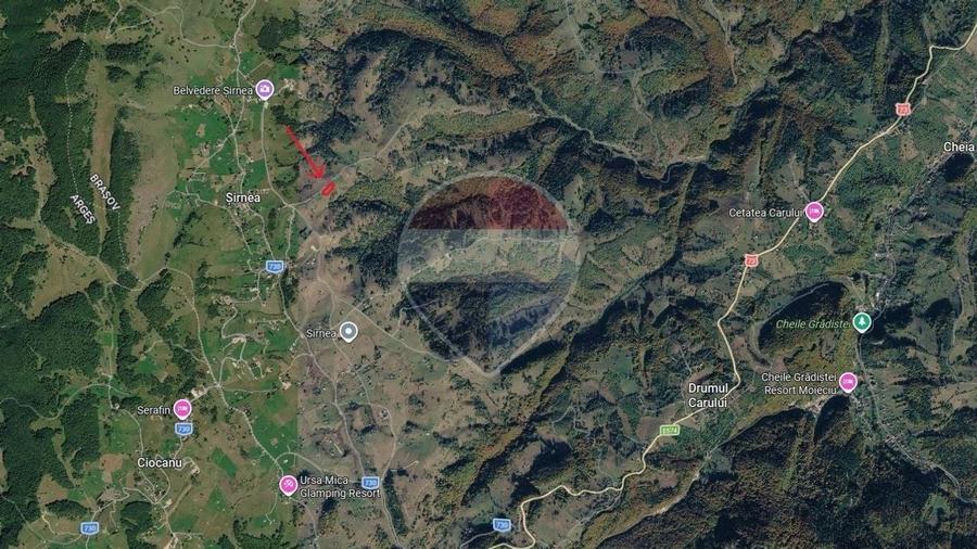 Teren agricol intravilan de 6801 mp, în Șirnea