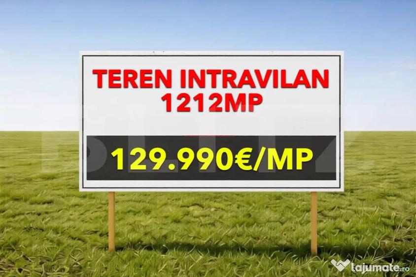 Teren Intravilan 1212mp Front 32m Giroc - 1