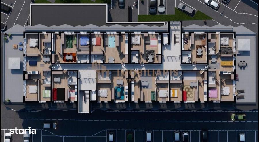 Apartament cu 2 camere în Republicii