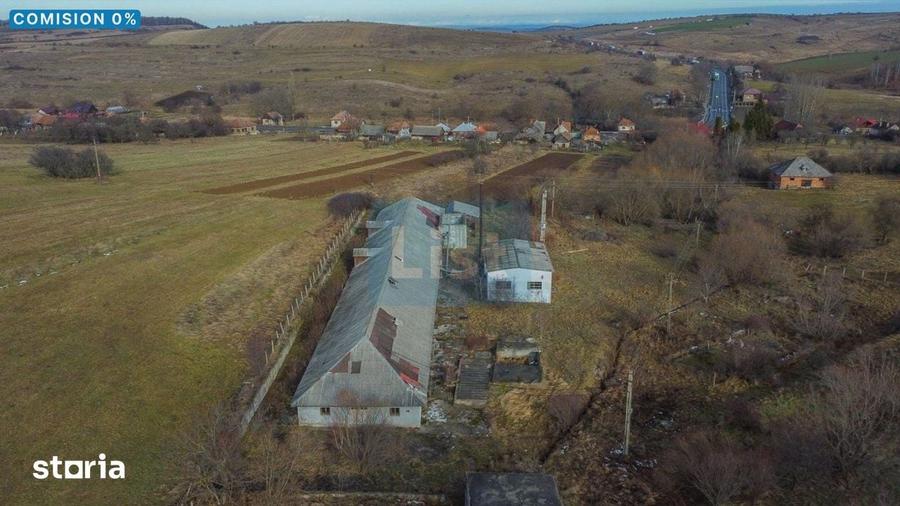 Teren de 7400 mp, în Căpușu Mare