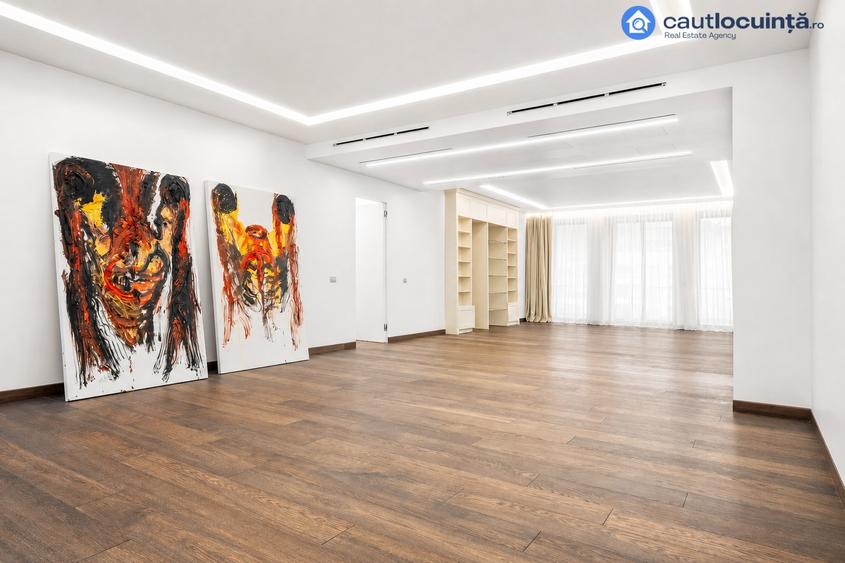 Apartament cu 4 camere, mobilat în Arcul de Triumf