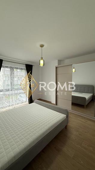 Apartament cu 2 camere semidecomandat, mobilat în Florești