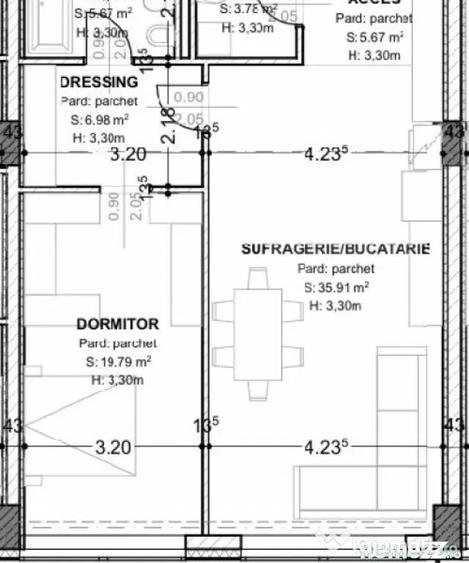 Apartament de Lux | 89,8 mp utili | 2 bai | Terasa 12 mp | - Timisoara (Timis) - 1