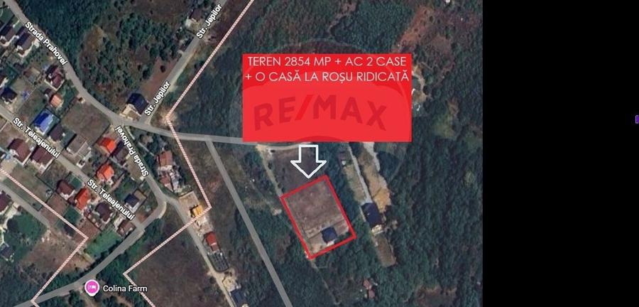 Teren Construcții intravilan de 2854 mp, în Păulești