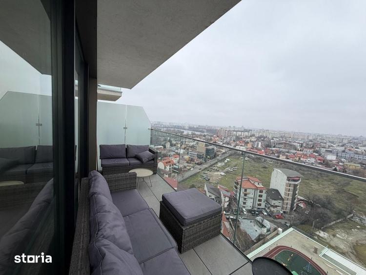 Apartament cu 2 camere, mobilat în Tei