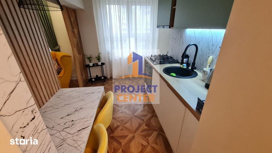 Apartament cu 2 camere semidecomandat în Central