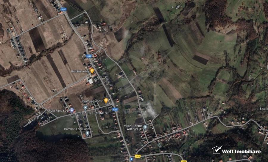Teren Construcții intravilan de 600 mp, în Popești