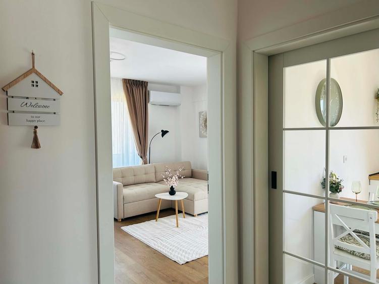 Apartament 2 camere, prima închiriere, bloc nou, Între Lacuri, parcare inclusă - 5
