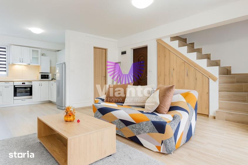 Apartament cu 3 camere, mobilat în Valea Aurie