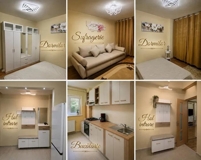 Apartament cu 2 camere decomandat, mobilat în Timpuri Noi