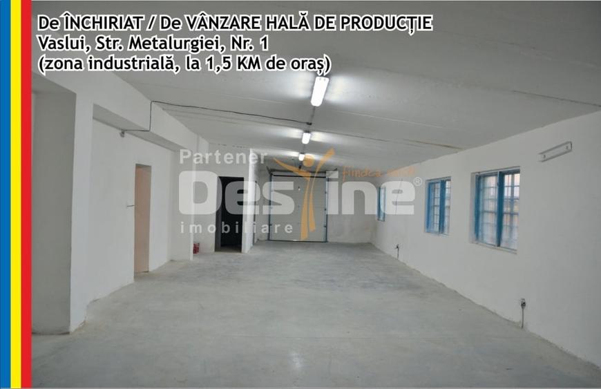 Spațiu industrial, de 766 mp, în Industrială