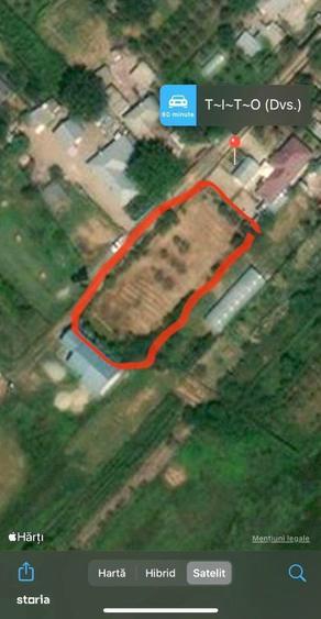 Teren de 900 mp, în Periș