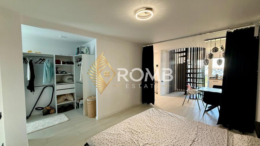 Apartament cu 2 camere semidecomandat, mobilat în Florești