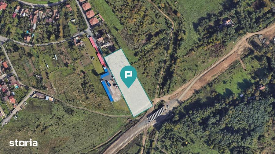 Teren de 6801 mp, în Plopi
