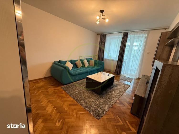Apartament cu 2 camere decomandat, mobilat în Central