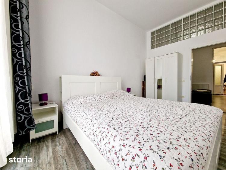 Apartament cu 3 camere semidecomandat în Central