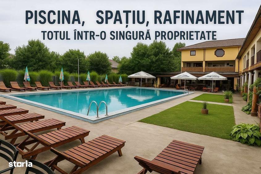 De vanzare - Proprietate cu Piscina, Teren generos si Cladire moderna - 6