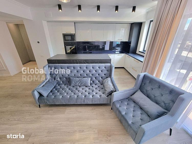 Apartament cu 4 camere, mobilat în Pipera