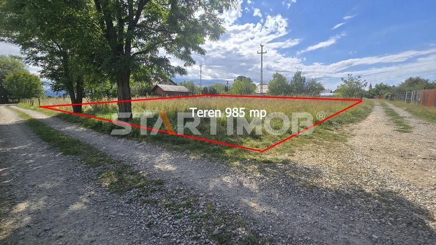 Teren Construcții intravilan de 985 mp, în Prejmer