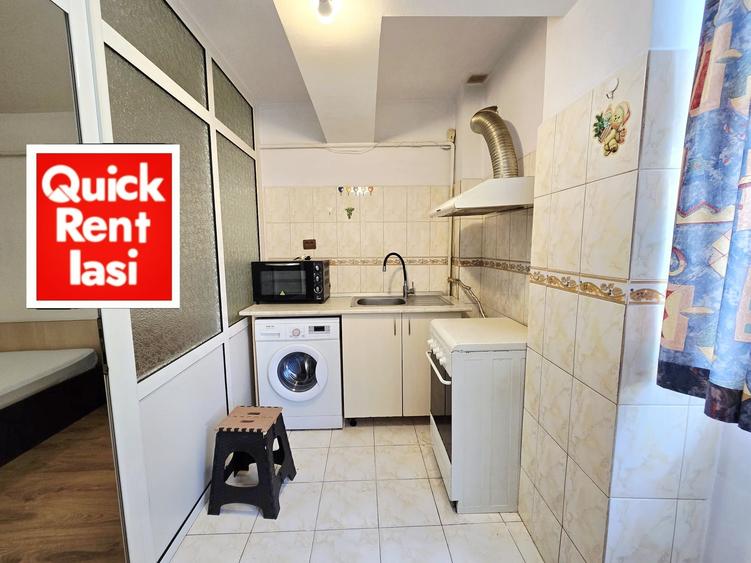 Garsonieră decomandată în Alexandru cel Bun