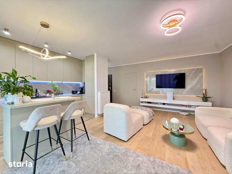 Apartament cu 2 camere, mobilat în Central