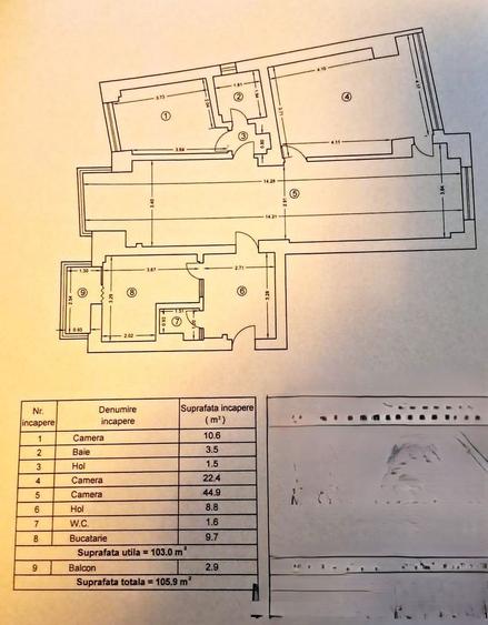 Apartament Premium 106 Mp Splaiul Unirii Vedere Mixtă Ideal Birou Sau Locuință - 2