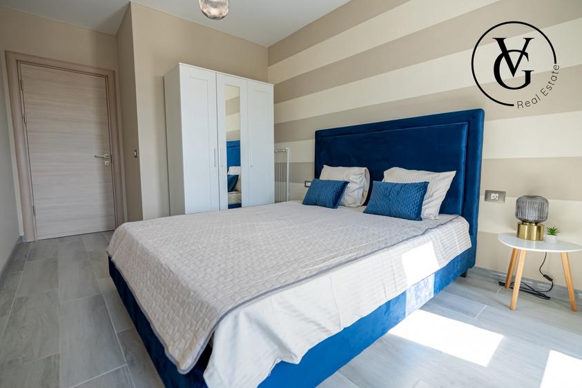Apartament cu 2 camere semidecomandat, mobilat în Mamaia-Sat