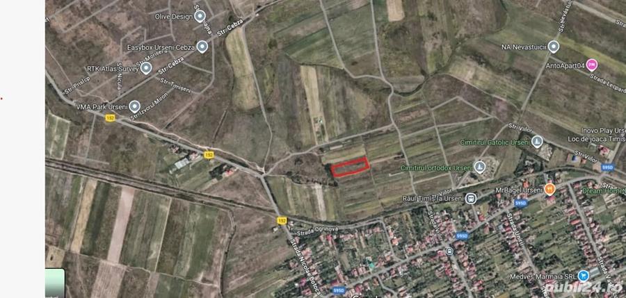 Teren de 2163 mp, în Urseni