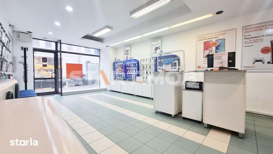 Spațiu comercial, de 49 mp, în Centrul Istoric