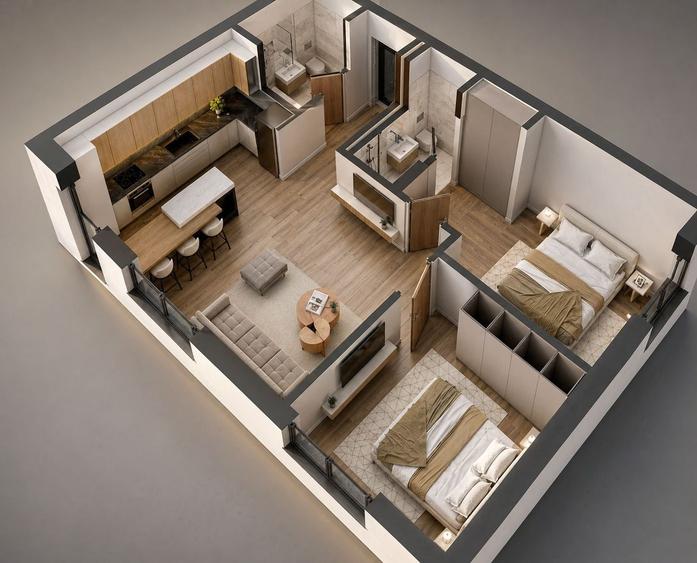 Investitie Apartament 3 camere,  Rond OMV Pipera - 6