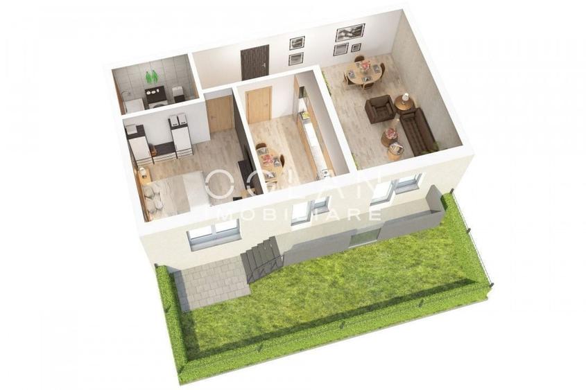 Apartament 2 cam cu gradina 40 mp, Doamna Stanca 0% Comision - 2