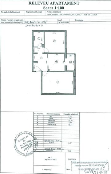 Apartament cu 2 camere decomandat în ICIL