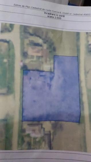 Teren de 2200 mp, în Valea Nucarilor