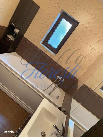 Apartament cu 4 camere semidecomandat, mobilat în Florești