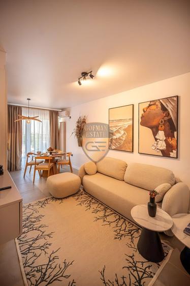 Apartament cu 2 camere semidecomandat, mobilat în Mamaia-Sat
