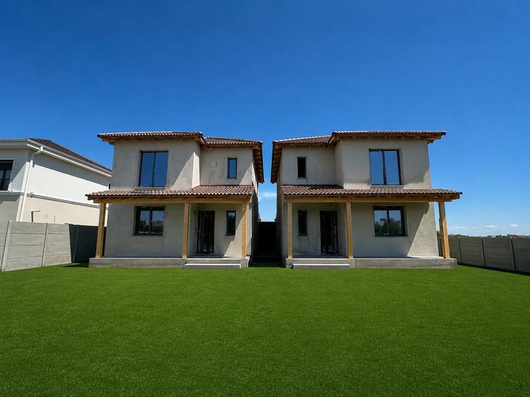 Duplex cu 4 camere cu Canalizare în Moșnița Veche