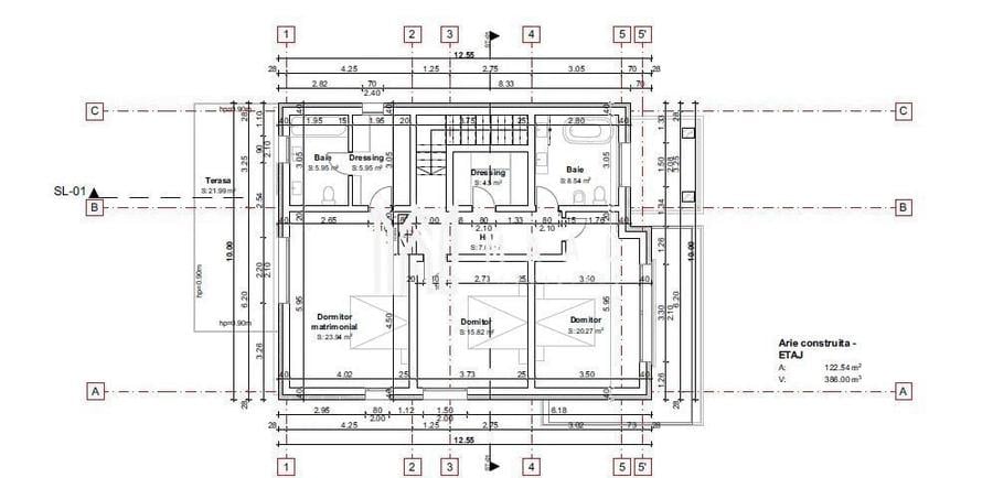 Casă cu 5 camere cu Teren 650 Mp în Exterior Vest