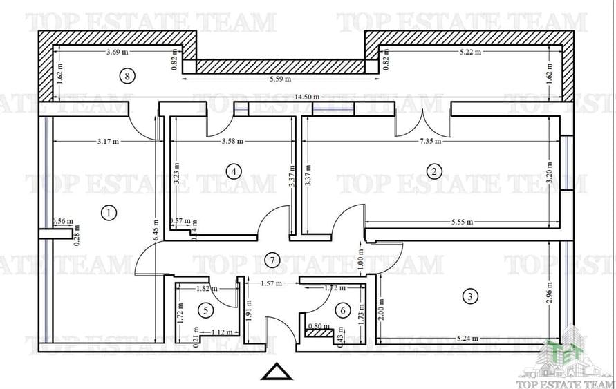 Apartament cu 4 camere decomandat în Lacul Morii