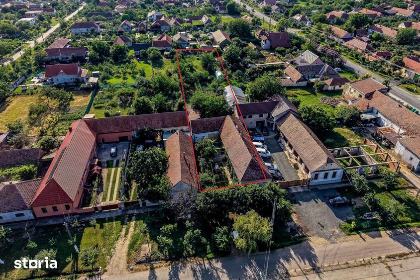 Casă cu 3 camere cu Teren 1440 Mp în Frumușeni