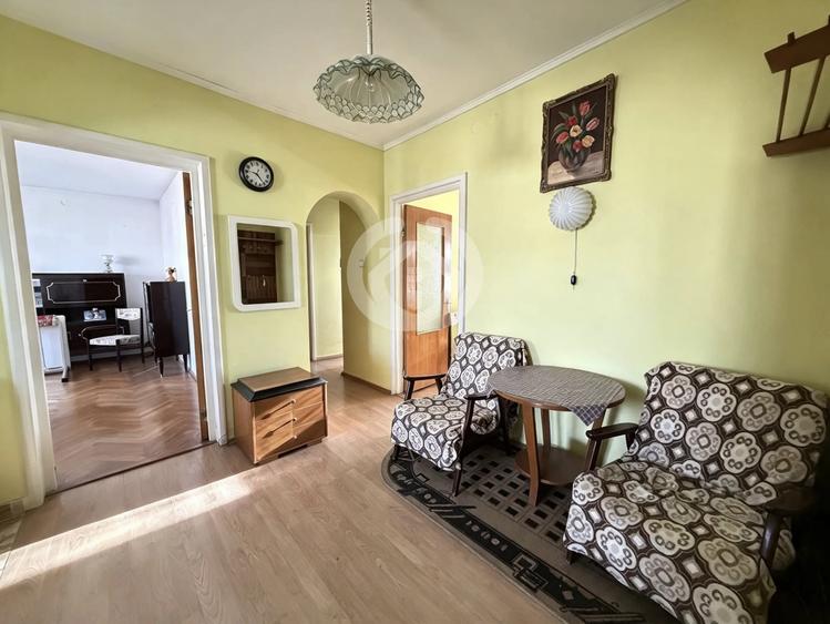 Apartament cu 3 camere decomandat, mobilat în Hipodrom 2