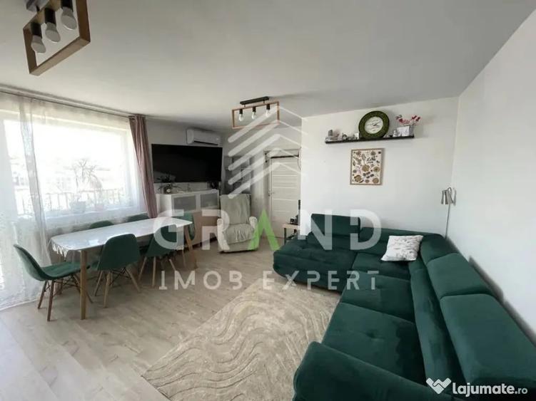 Apartament cu 3 camere semidecomandat în Central