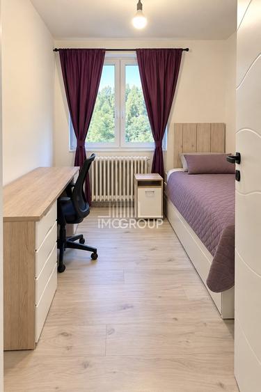 Apartament cu 3 camere semidecomandat, mobilat în Gheorgheni