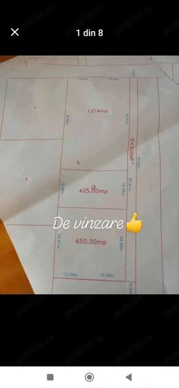 Teren de 1000 mp, în Nord-Vest