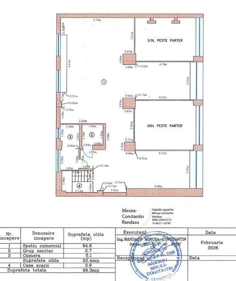 Spațiu comercial, de 183 mp, în Floreasca