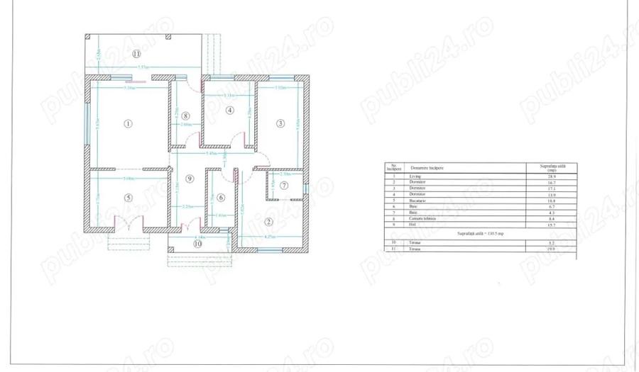 Casa parter la gri 155 mp, teren 1.007 mp Fundulea, 25 min de Bucuresti - 2