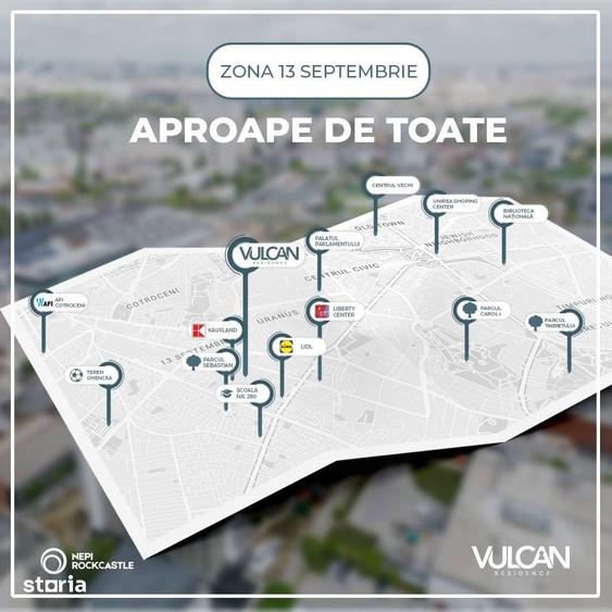 Apartament cu 2 camere decomandat în 13 Septembrie