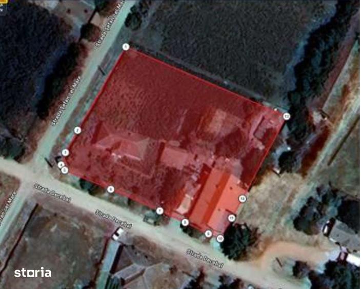 Casă cu 3 camere cu Teren 2329 Mp în Caraula