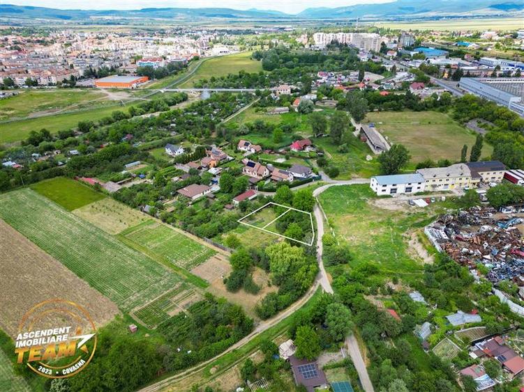 Teren Construcții intravilan de 996 mp, în Exterior Est