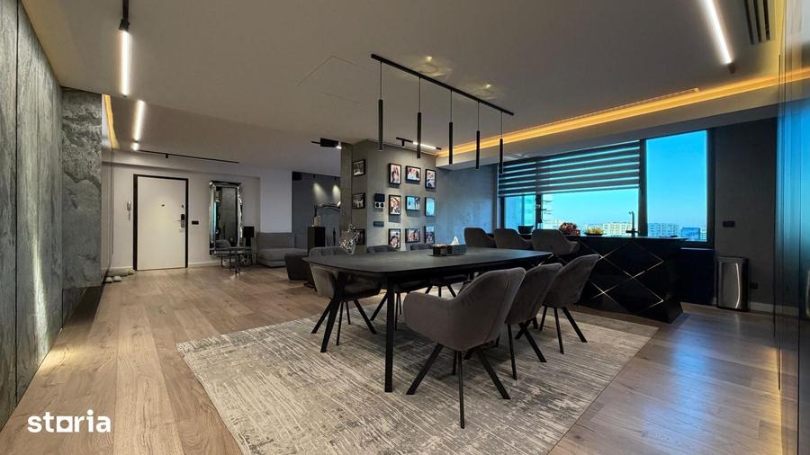 Apartament cu 5 camere, mobilat în Băneasa