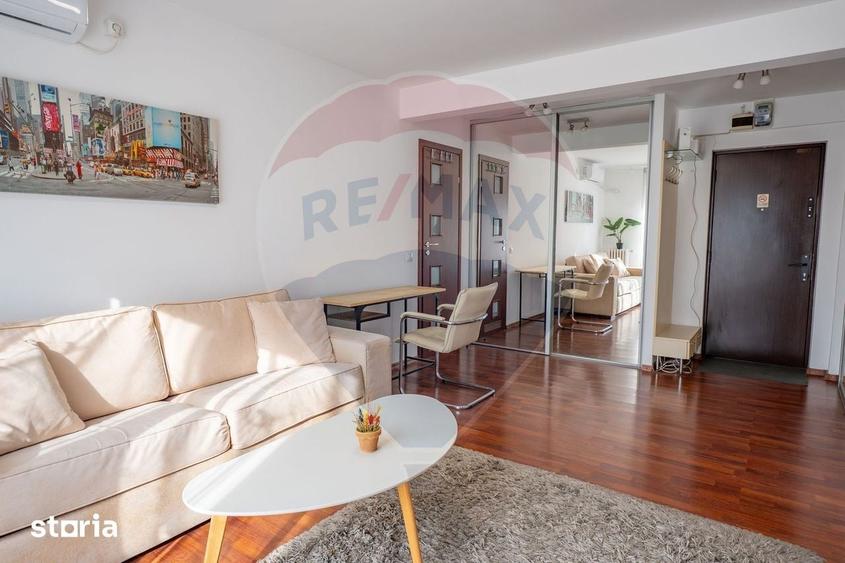 Apartament cu 2 camere, mobilat în Cișmigiu